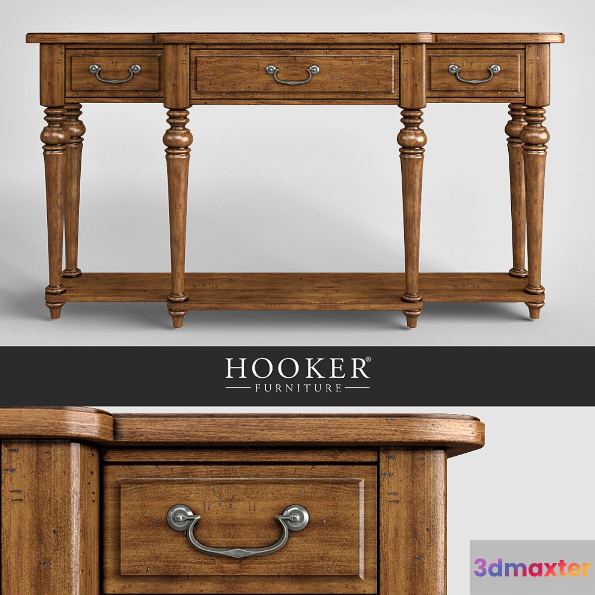 Hooker Furniture Living Room Tynecastle Console Table
