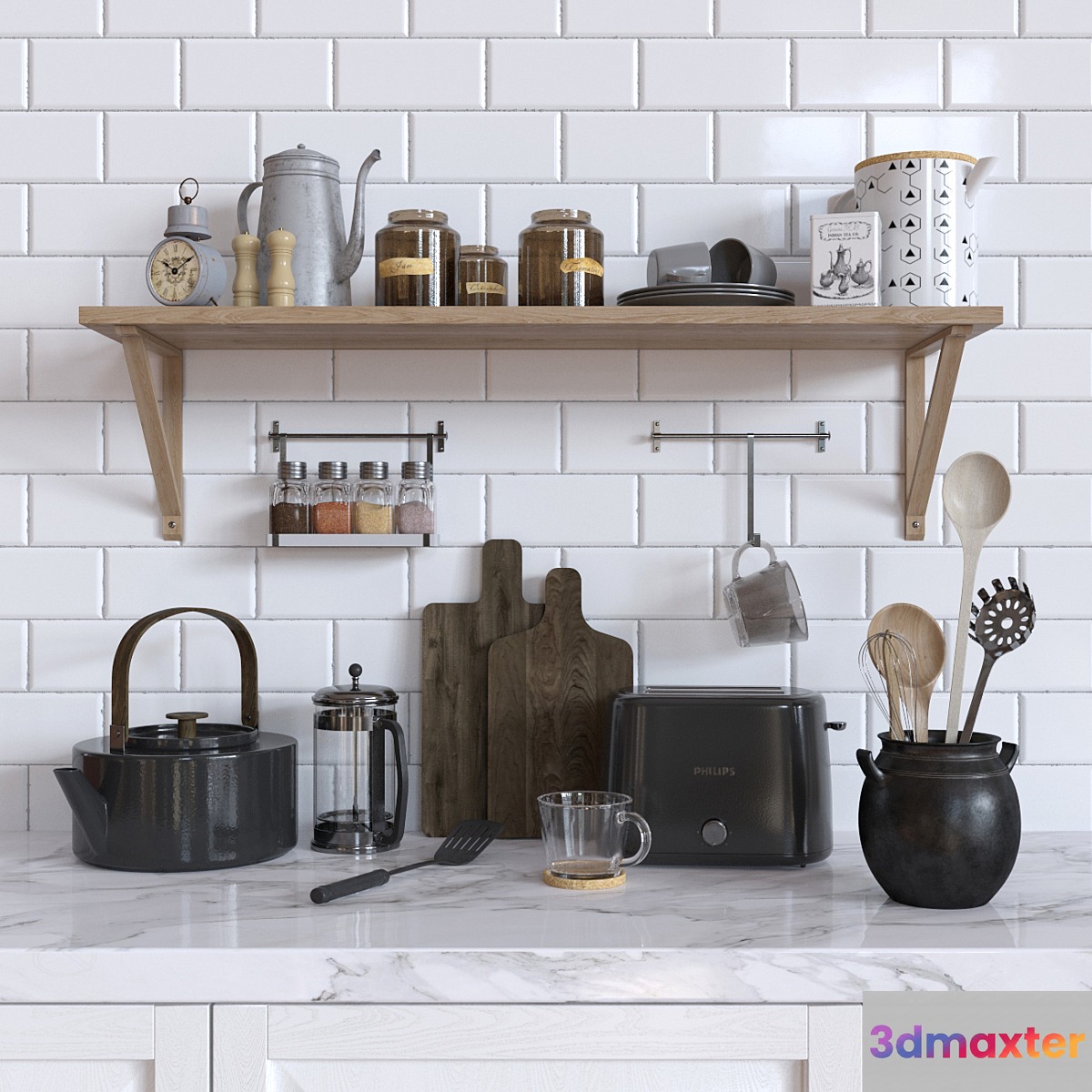 Kitchen nabor 3D Max