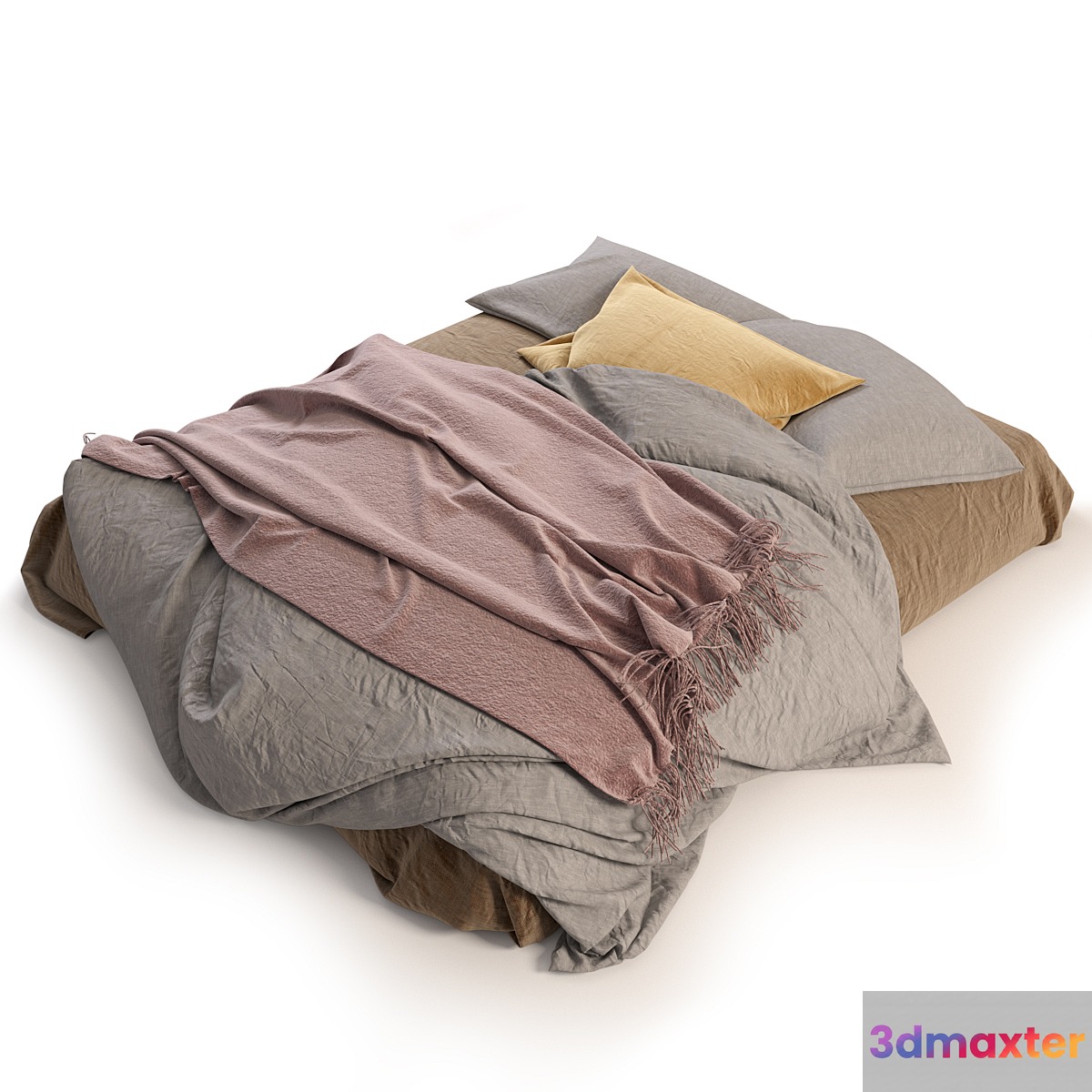 Bed Linens 3D Max