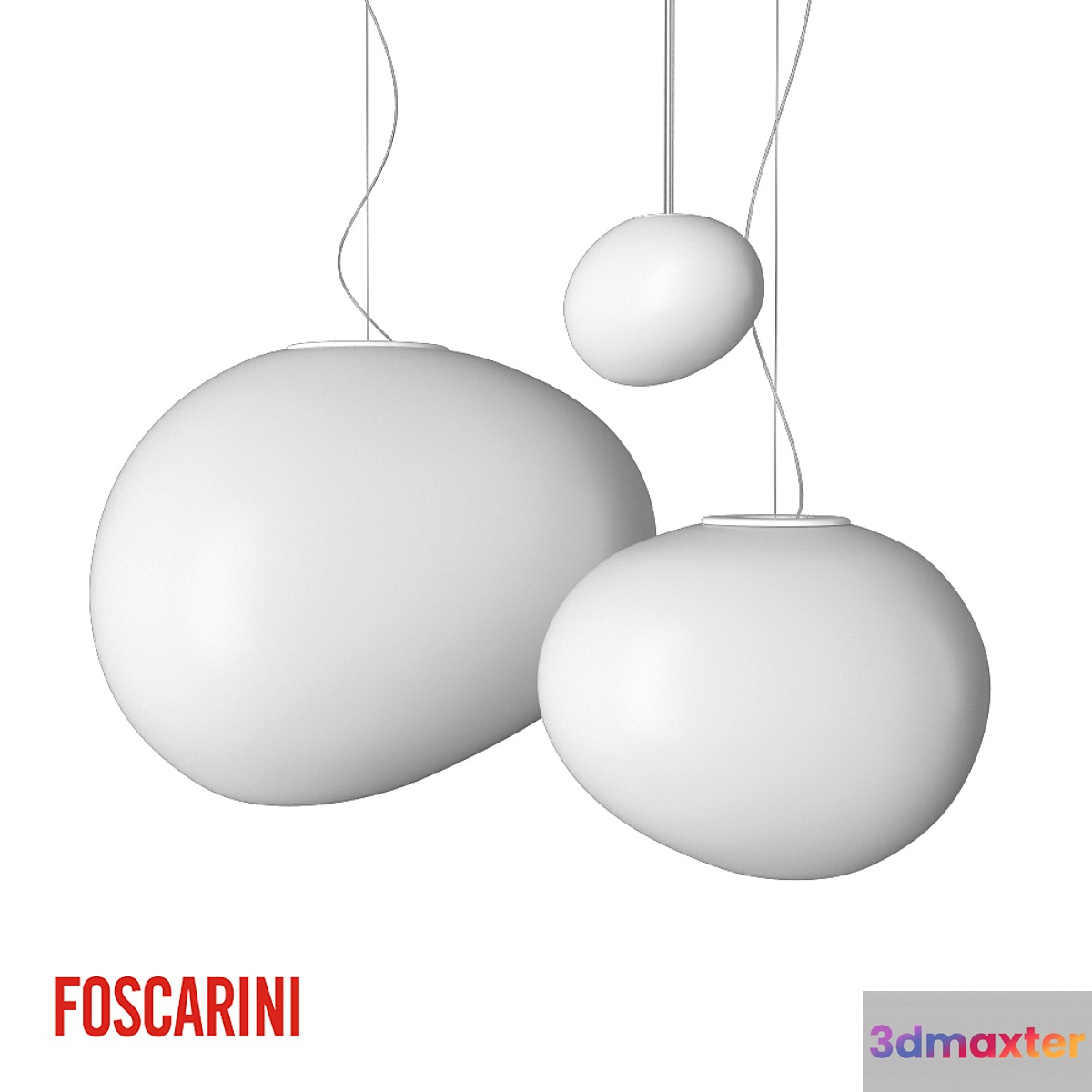 Foscarini Gregg Suspension 3D Max
