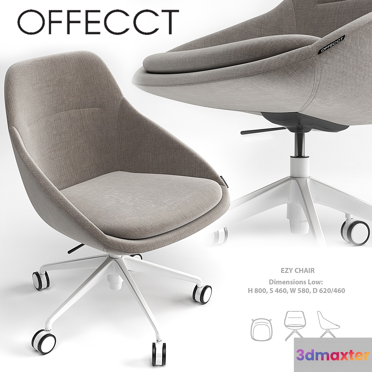 Armchair EZY LOW - No.2