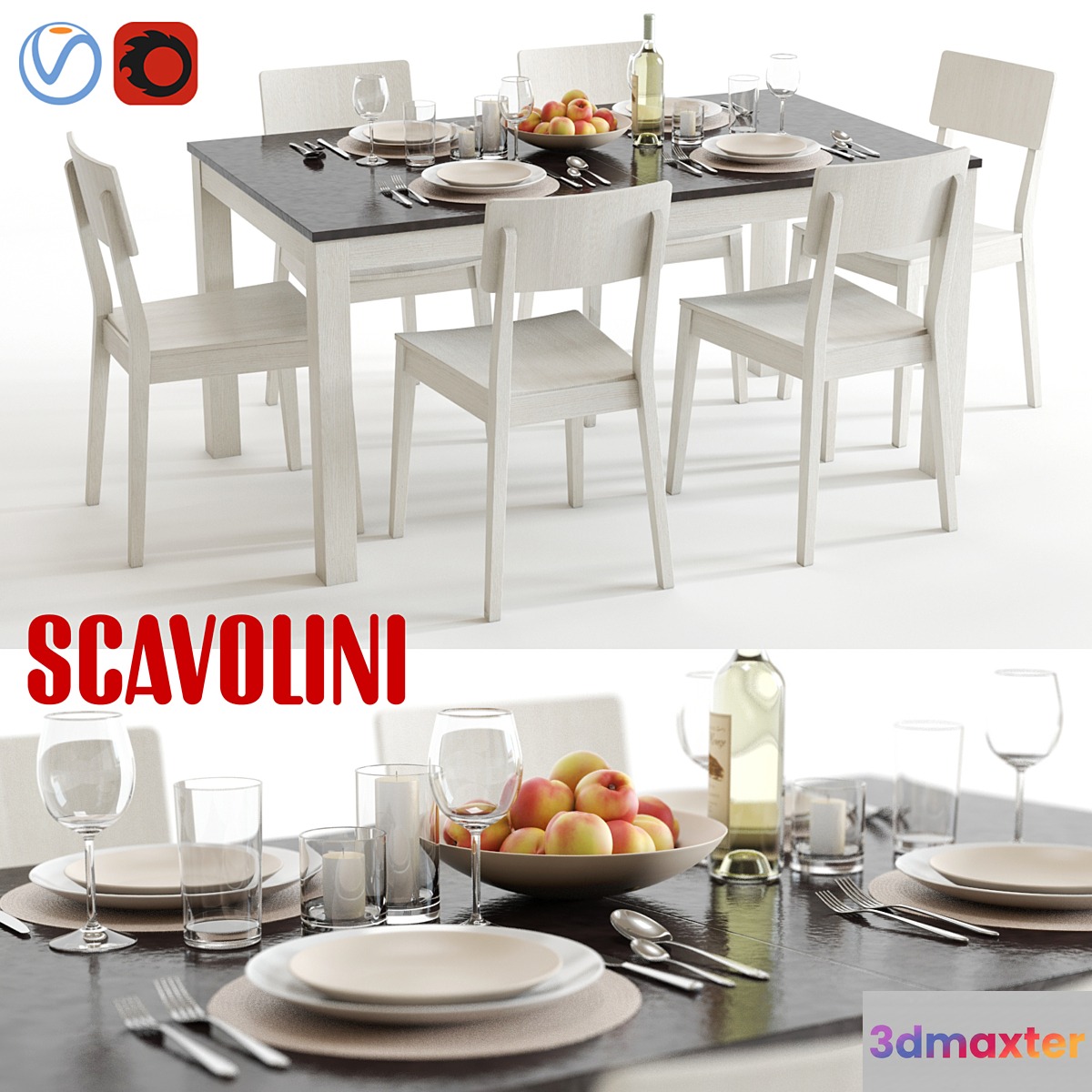 Scavolini Duke and Mika 3D Max