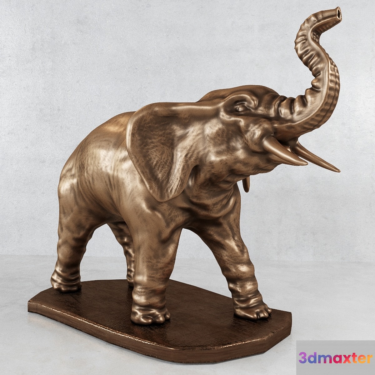 elephant Figurine 3D Max