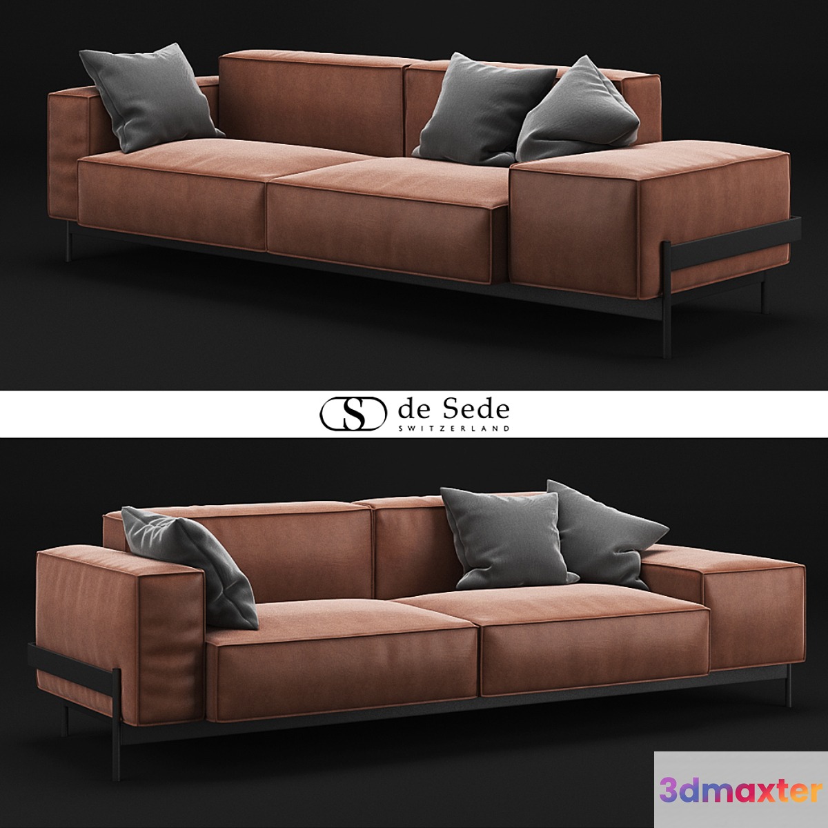 De Sede DS-21 Sofa 3D Max