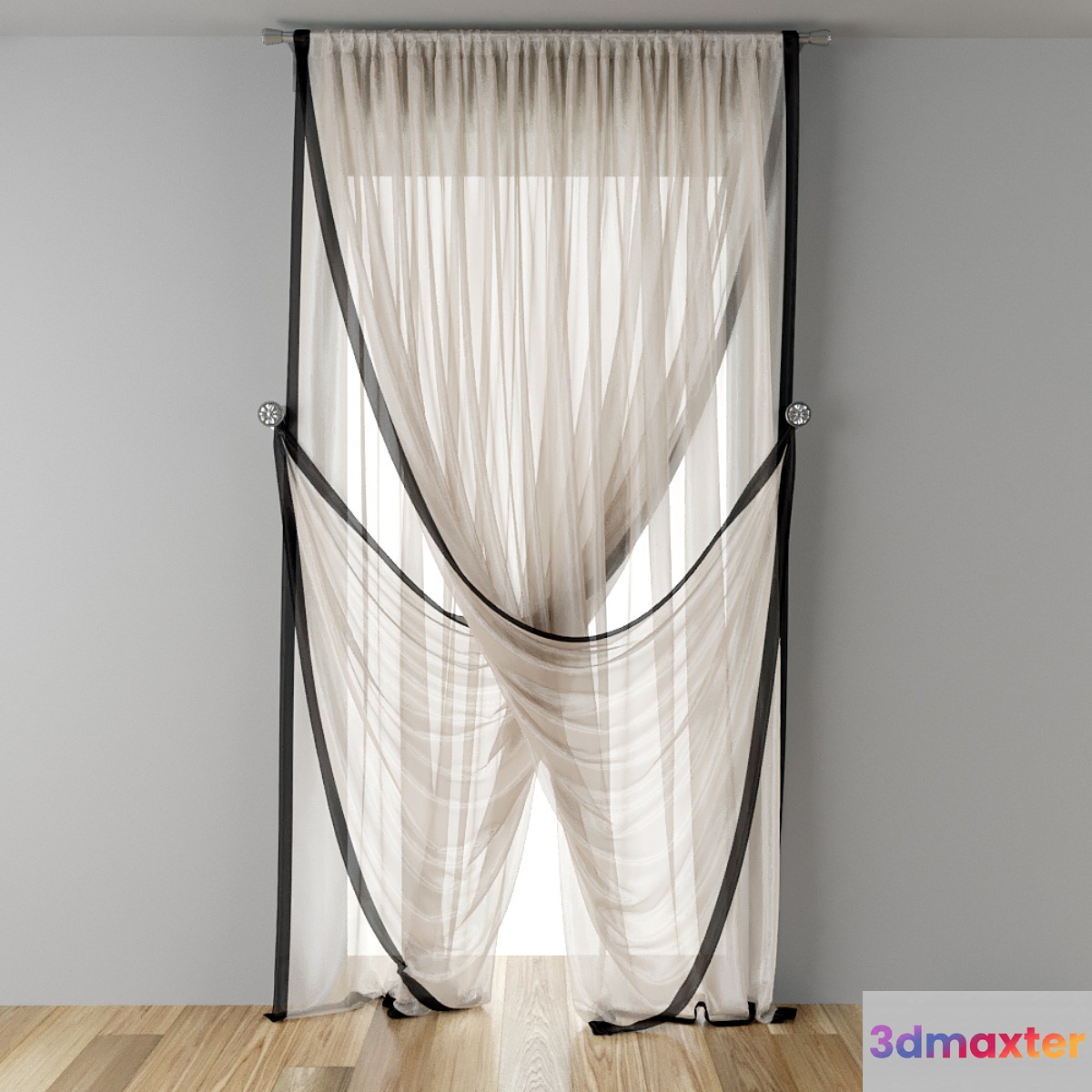 Tulle in the narrow window - No.2
