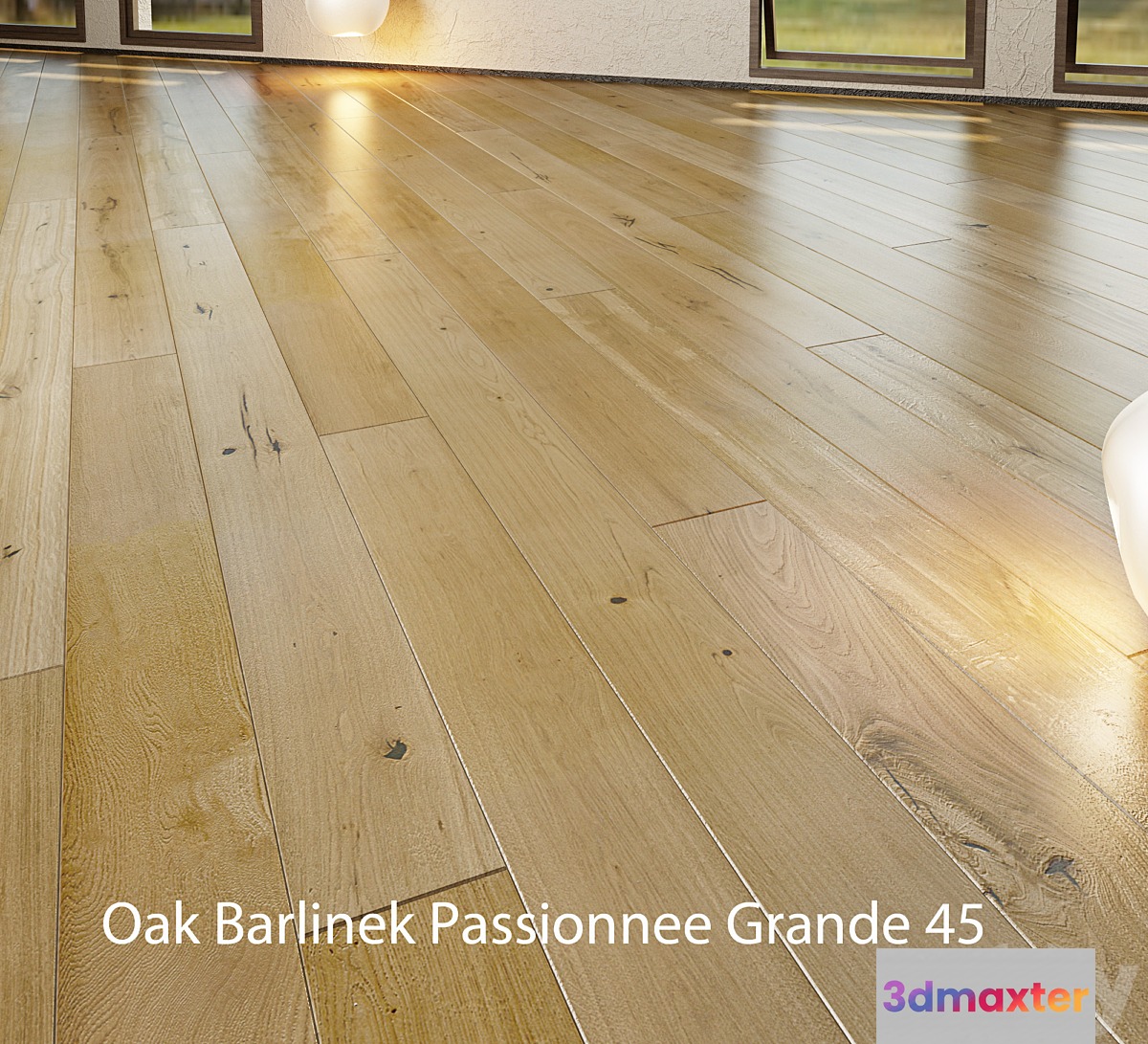 Parquet Barlinek Floorboard - Jean Marc Artisan - Passionnee Grande 3D Max