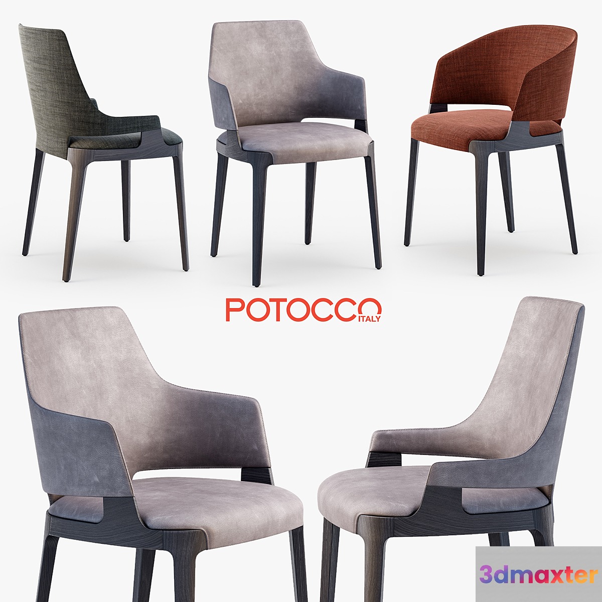 Potocco Velis chair armchair tub chair