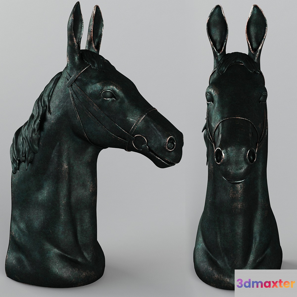 Horse Head - No.2 3D Max
