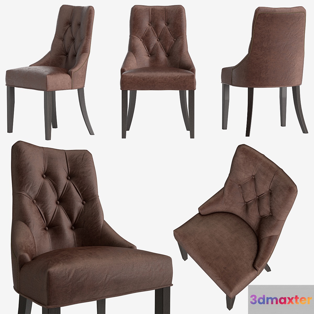 Chair Garda decor_chair_h89 x w52 x l48_art_PJC236-2306 3D Max