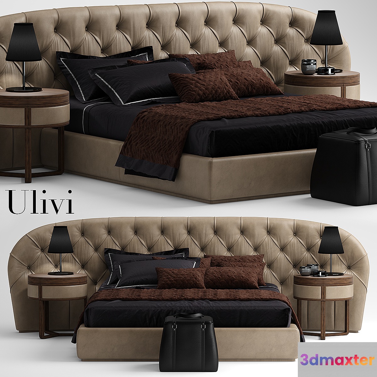 Bed ulivi MILADY - No.4