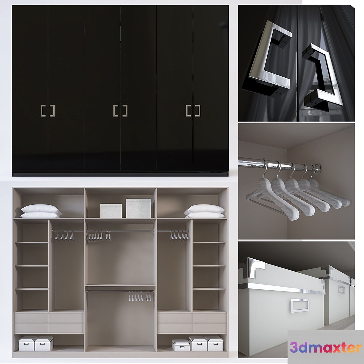 Wardrobe - No.7 3D Max