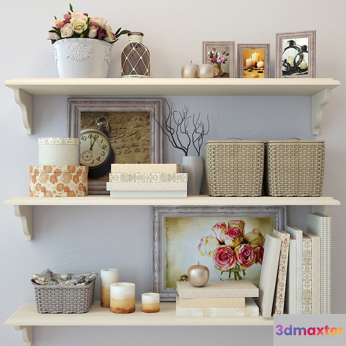 Decor sand color 3D Max