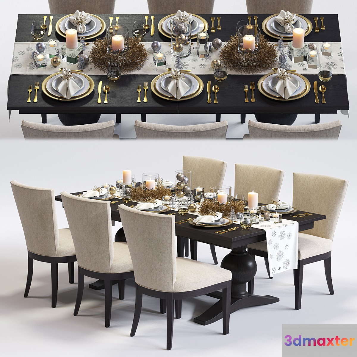 C & B Clayton Armchair & Winnetka Table - No.2