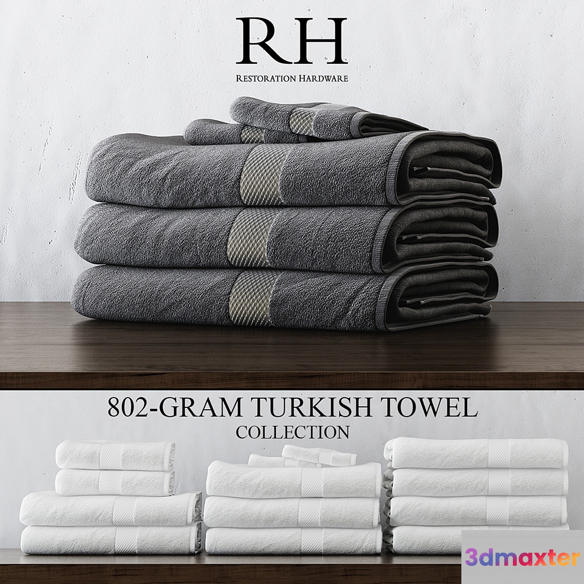 RH 802-GRAM TURKISH TOWEL COLLECTION - No.7