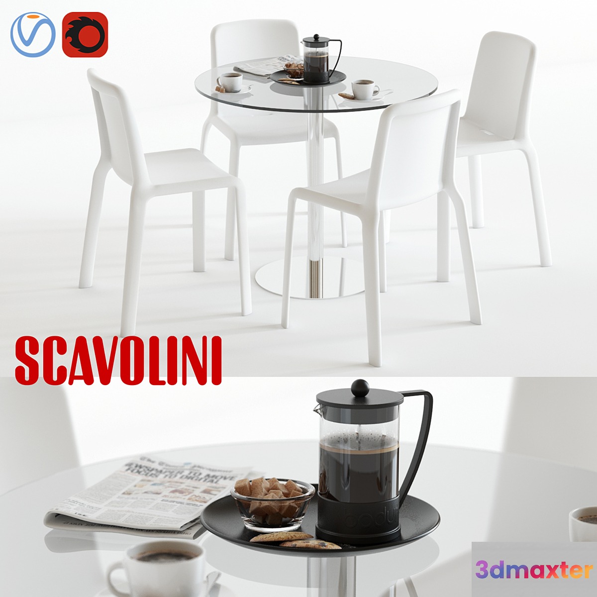 Scavolini Loop and Snow - No.3