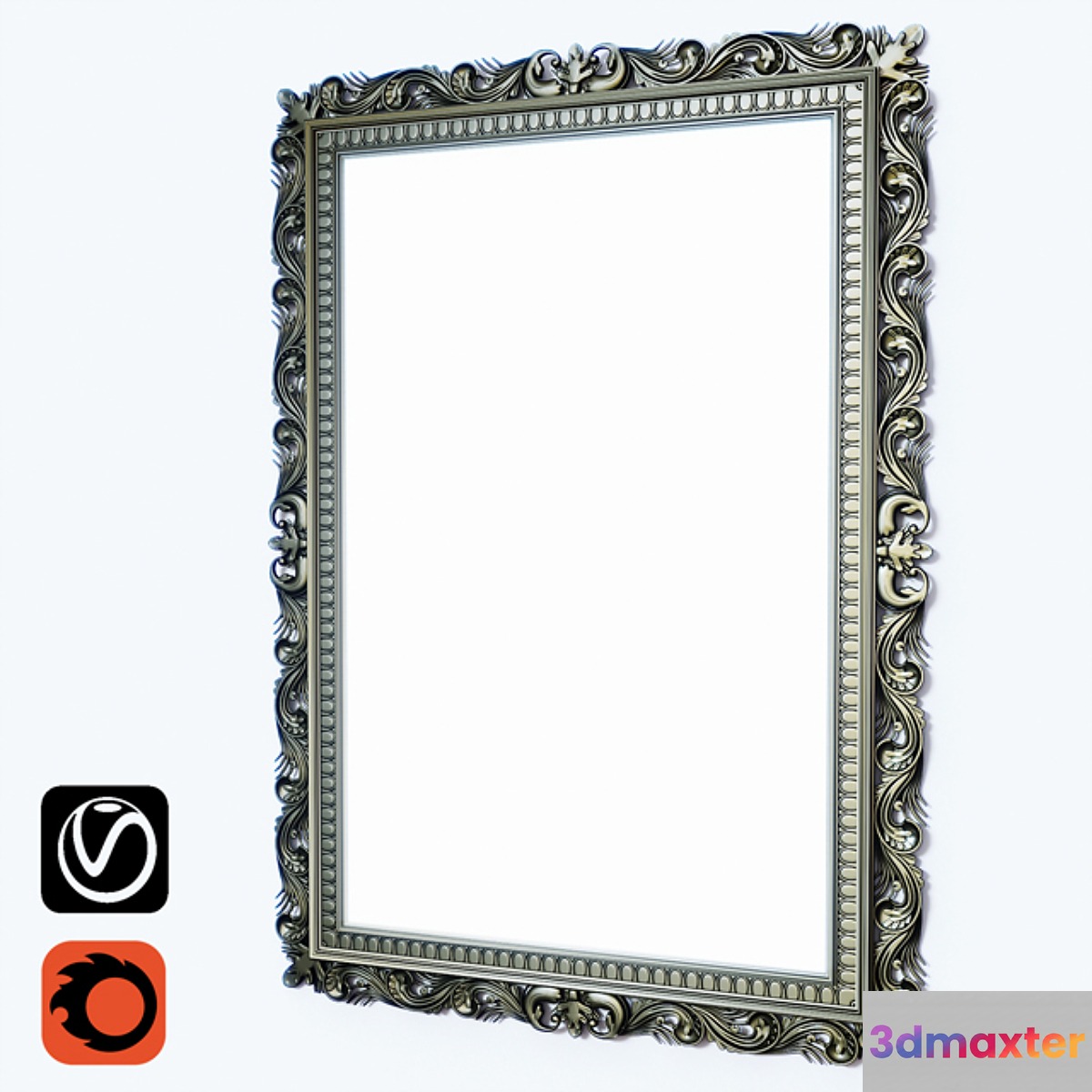 Framing frame for mirrors and paintings (vray + corona) 3D Max