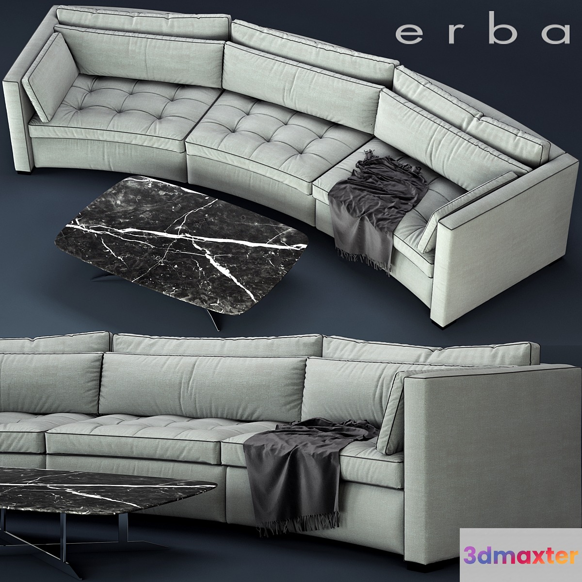 ERBA ITALIA ALCHIMIA TONDO Sofa 3D Max
