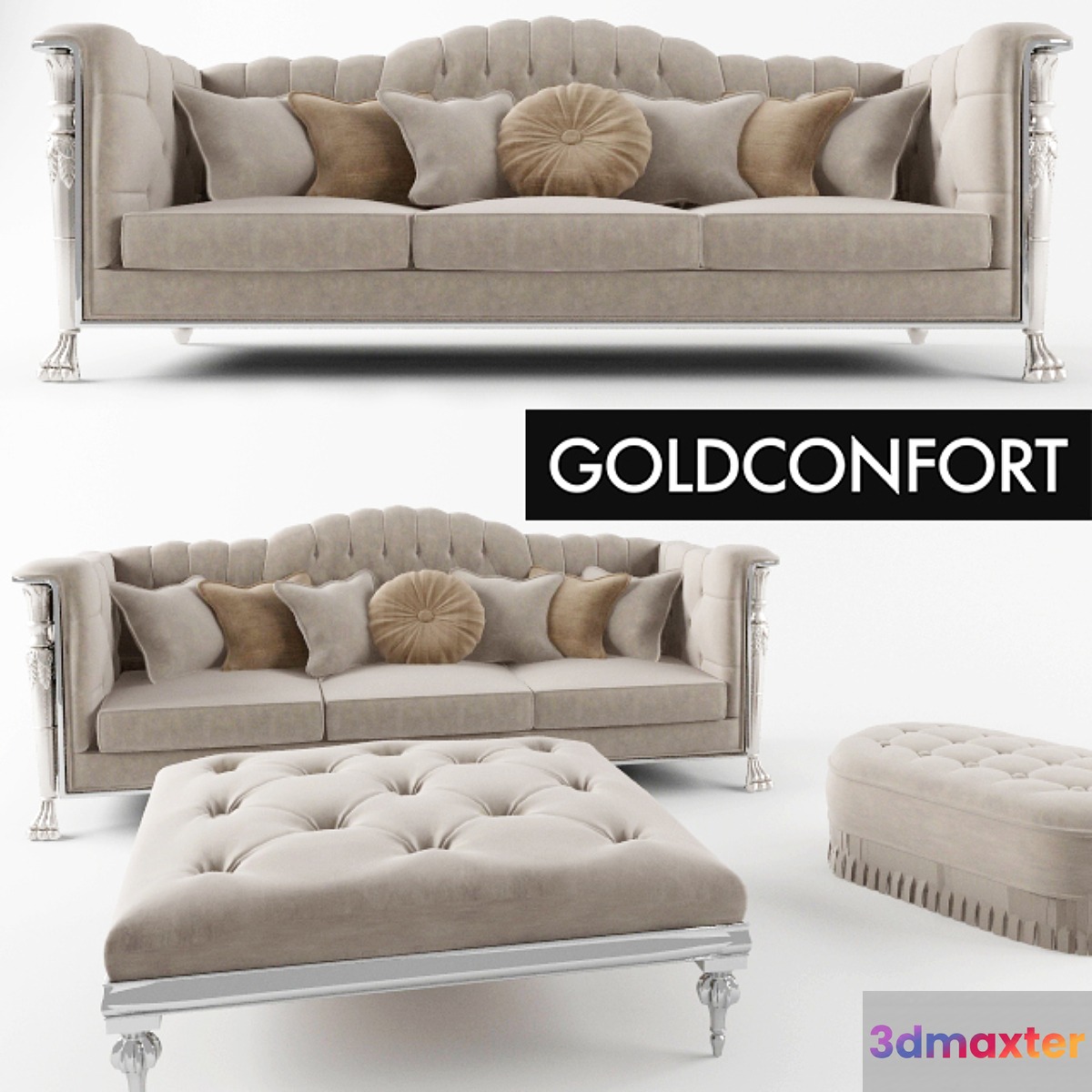 GoldConfort 3D Max