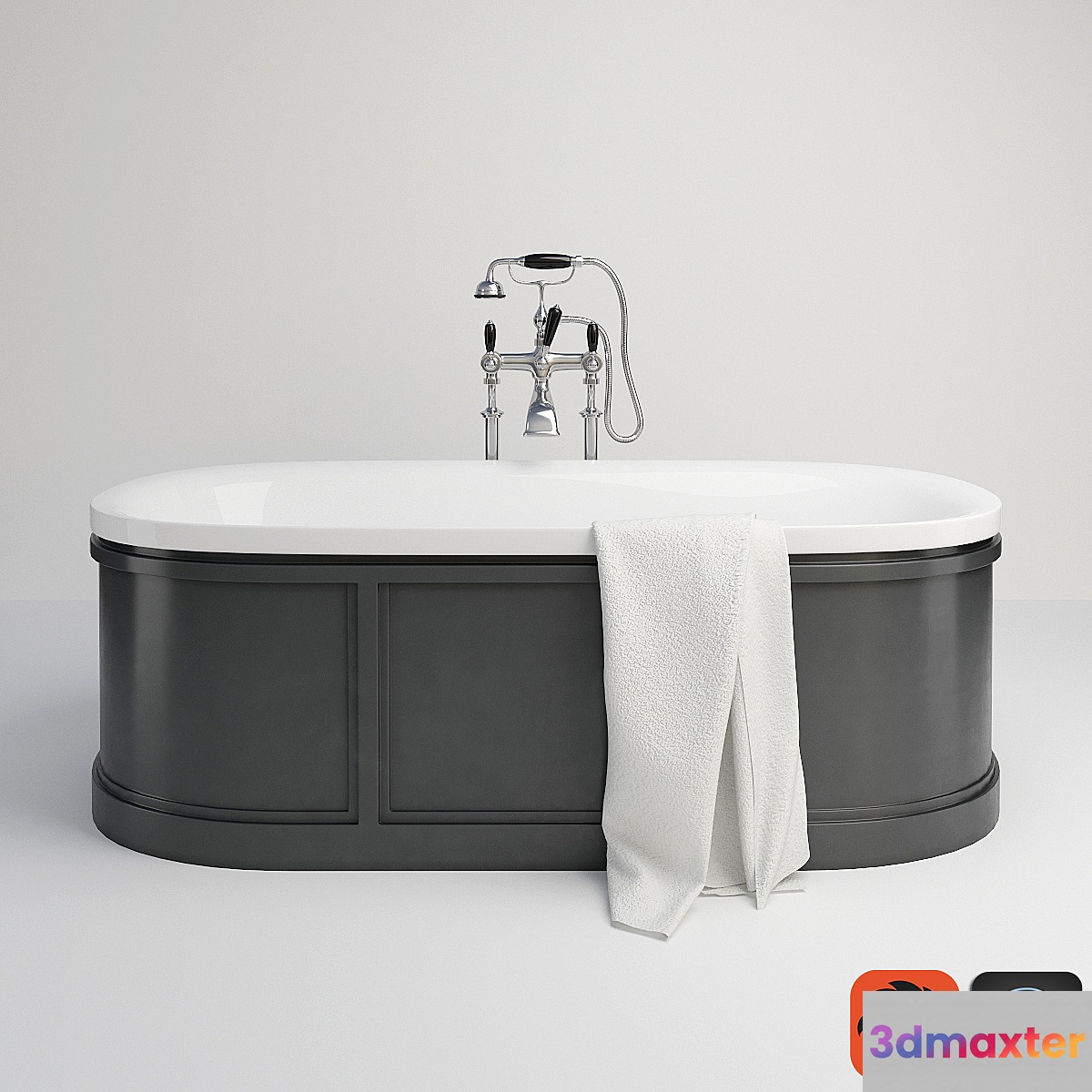 Bath Traditional Bathrooms CAMBRIDGE 3D Max