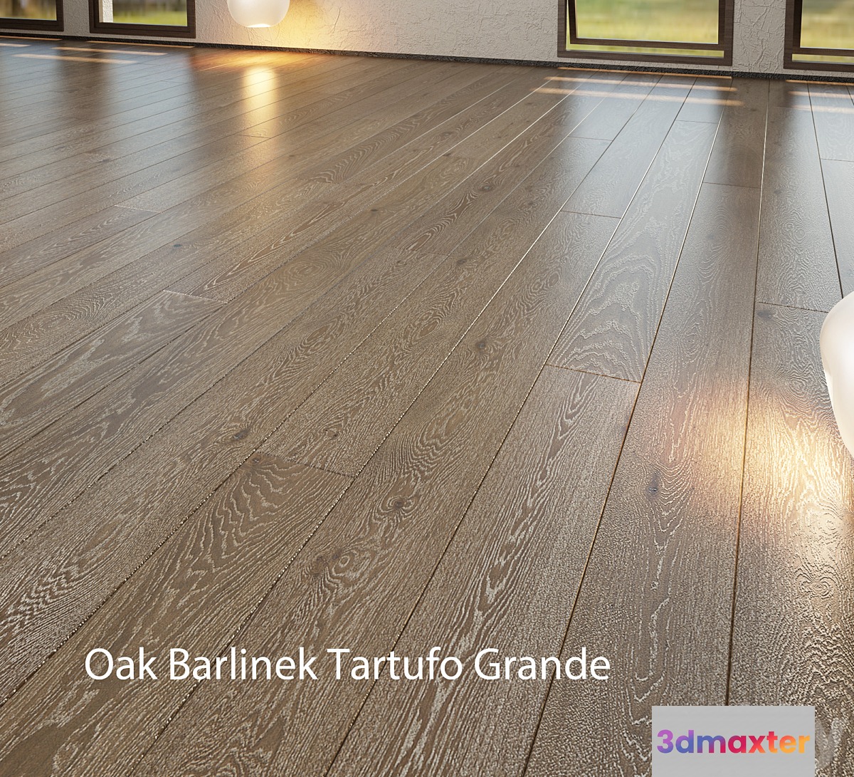Parquet Barlinek Floorboard - Tartufo Grande 3D Max