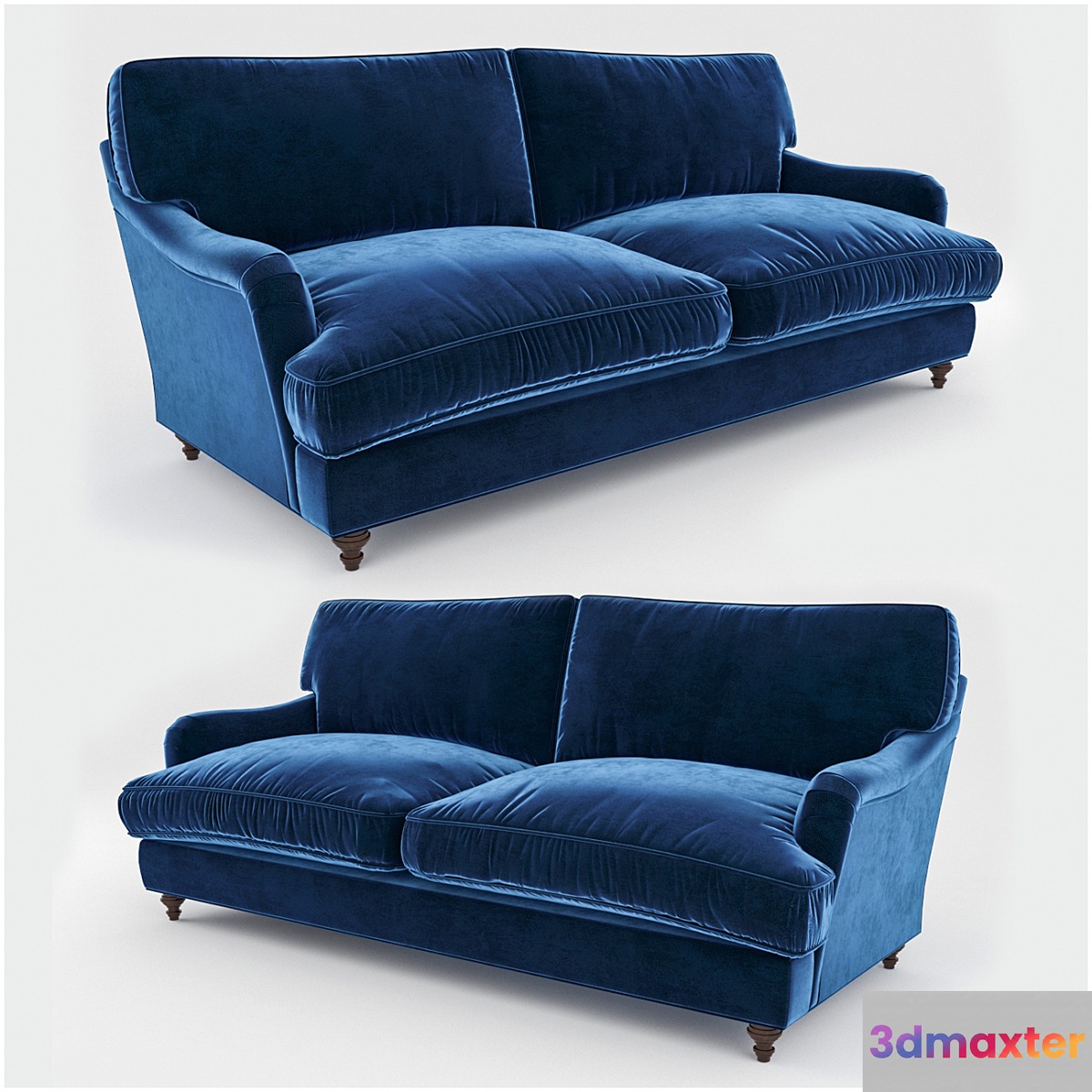 Sherlock Sofa Sapphire.