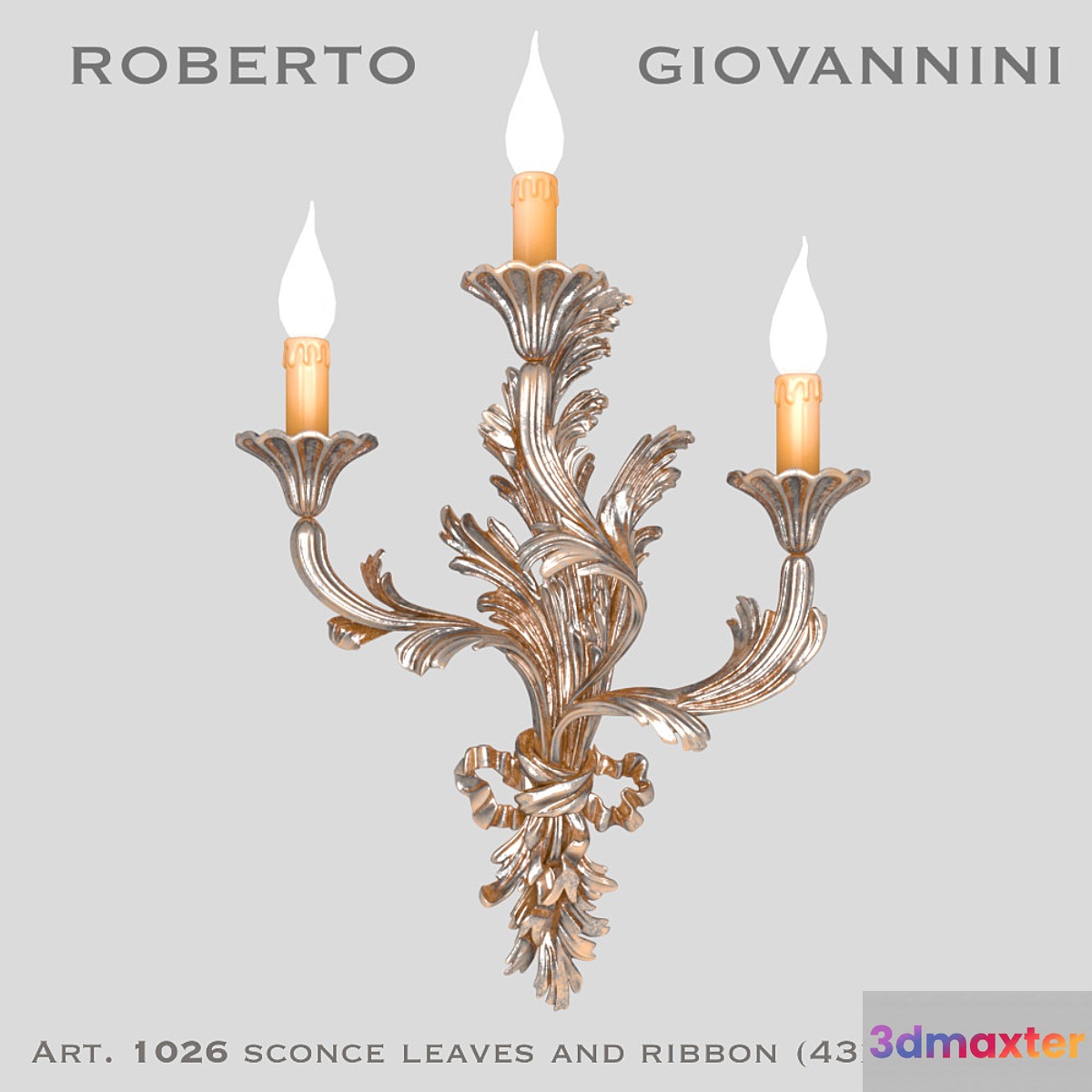 sconces Art. 1026 ROBERTO GIOVANNINI 3D Max