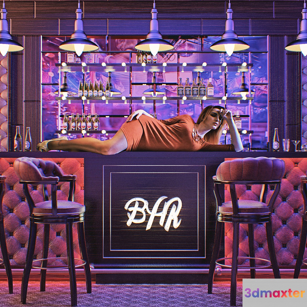 The bar at a nightclub - No.2