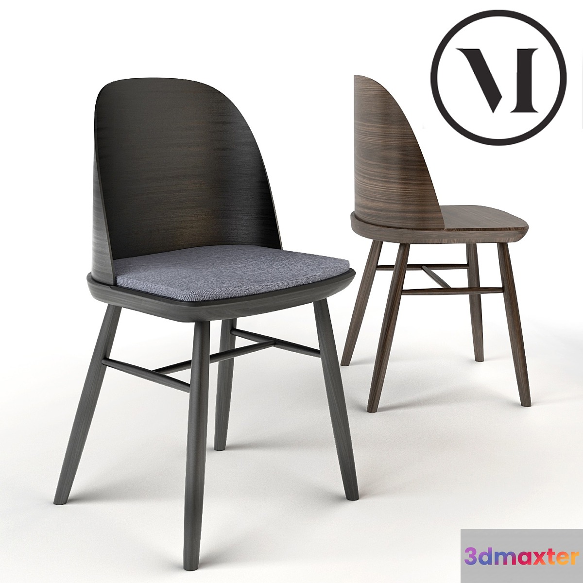 Synnes Dining Chair Basel 3D Max