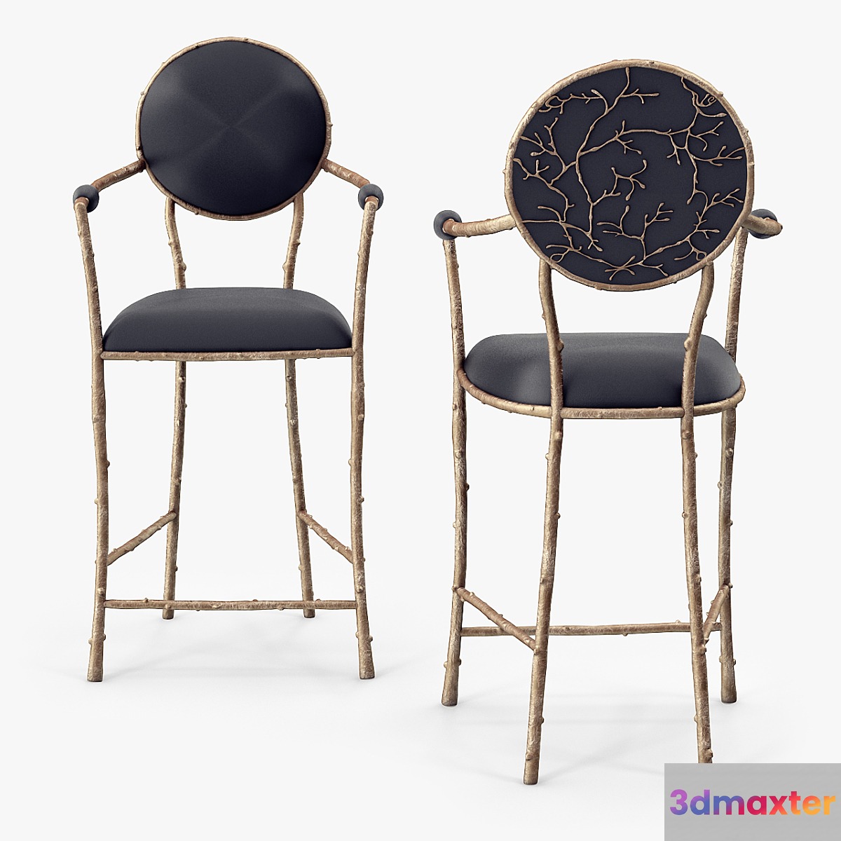 Koket Enchanted Bar Stool 3D Max