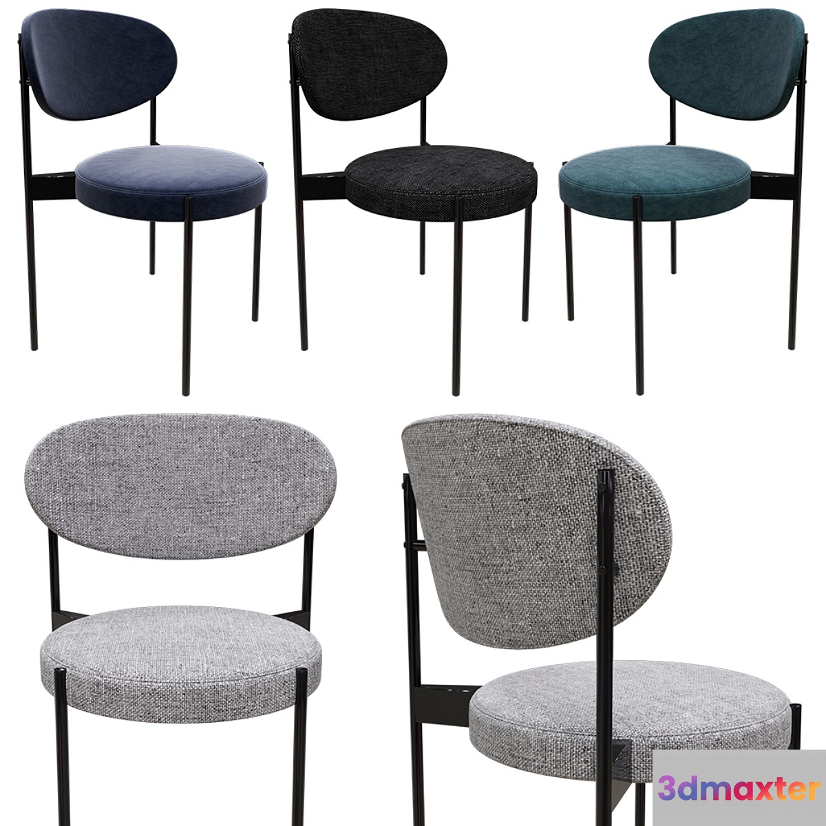 Chair Verpan 430 3D Max