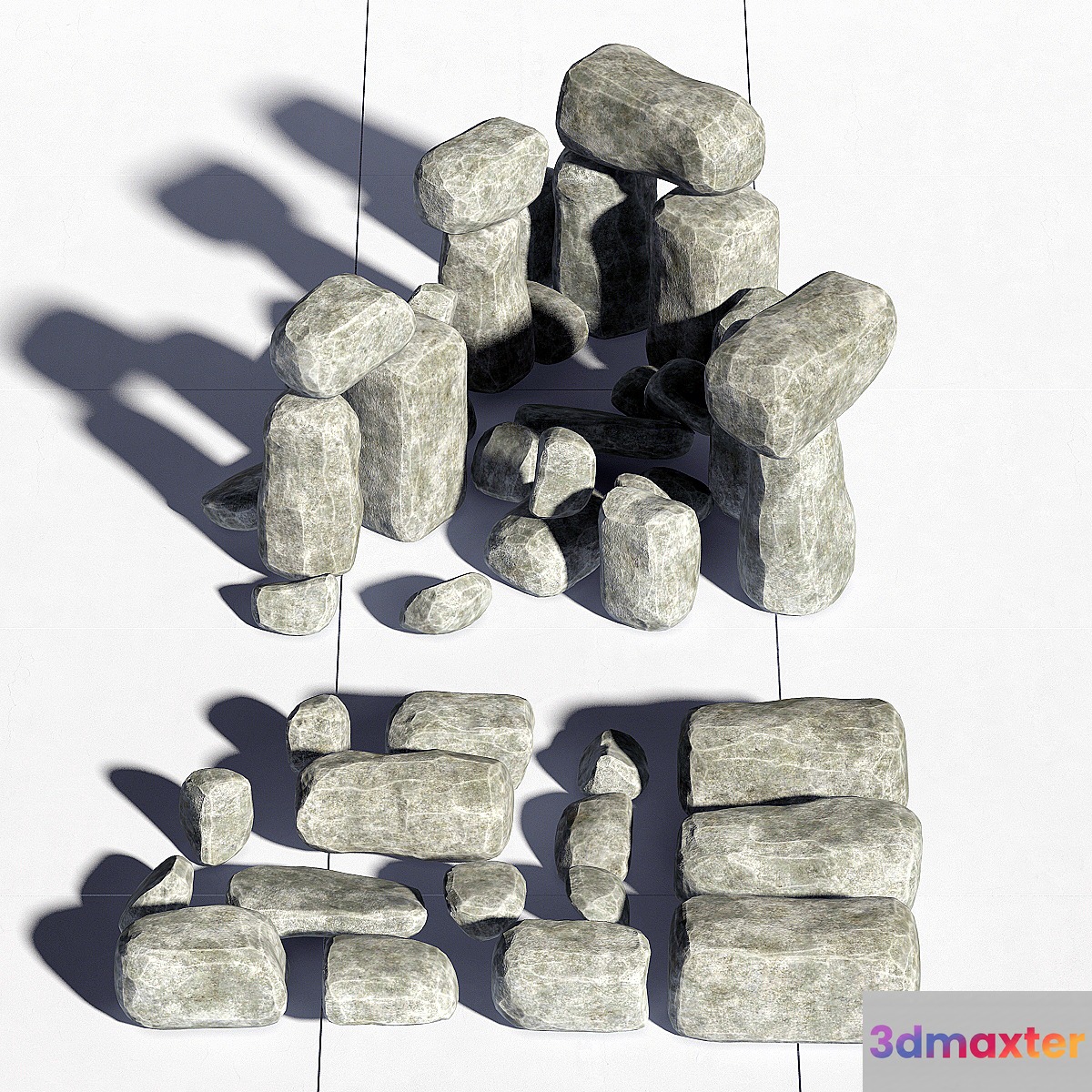 Stone collection decor exterior