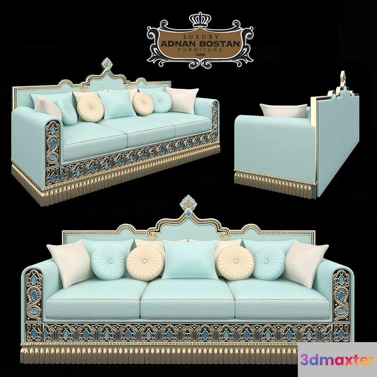 adnan bostan sofa 3D Max