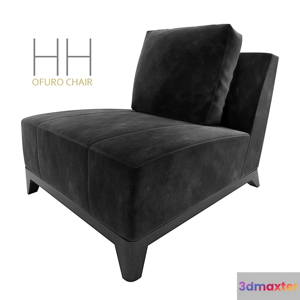 Ofuro chair by HOLLY HUNT 3D Max