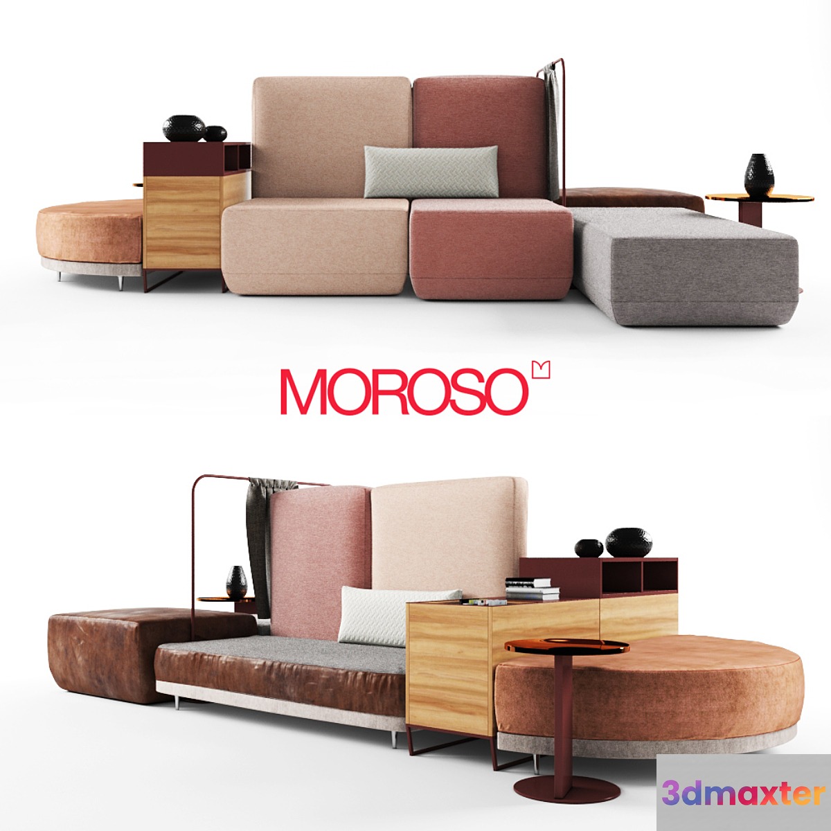 Bikini Island system MOROSO 3D Max