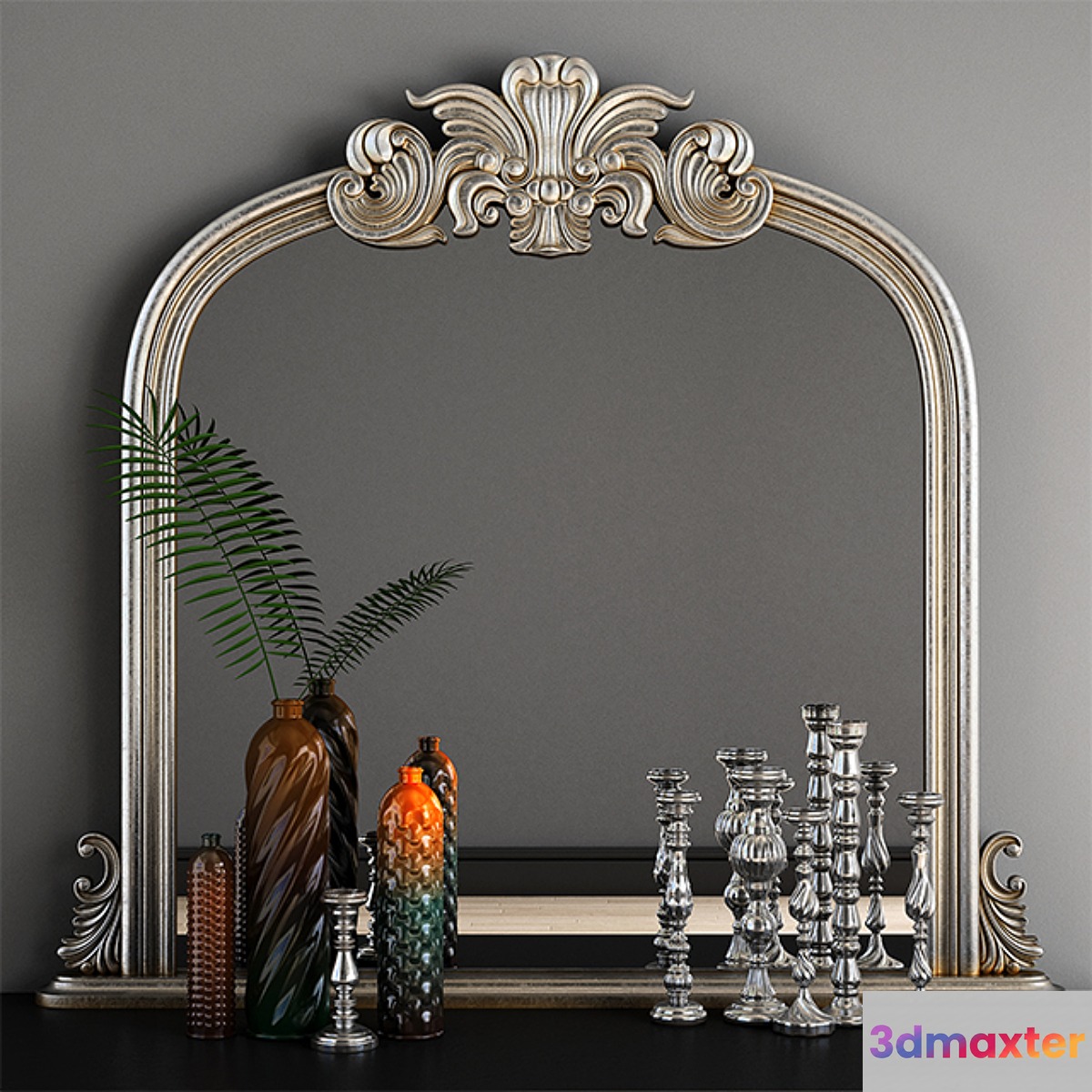 Haversham Overmantel Mirror - No.2