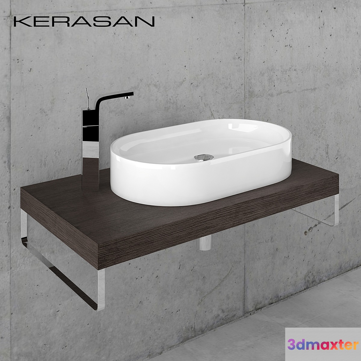Sink Kerasan Ciotola with worktop