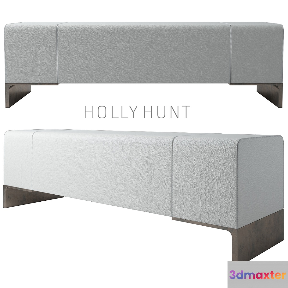 Holly Hunt Arakan Bench - No.2