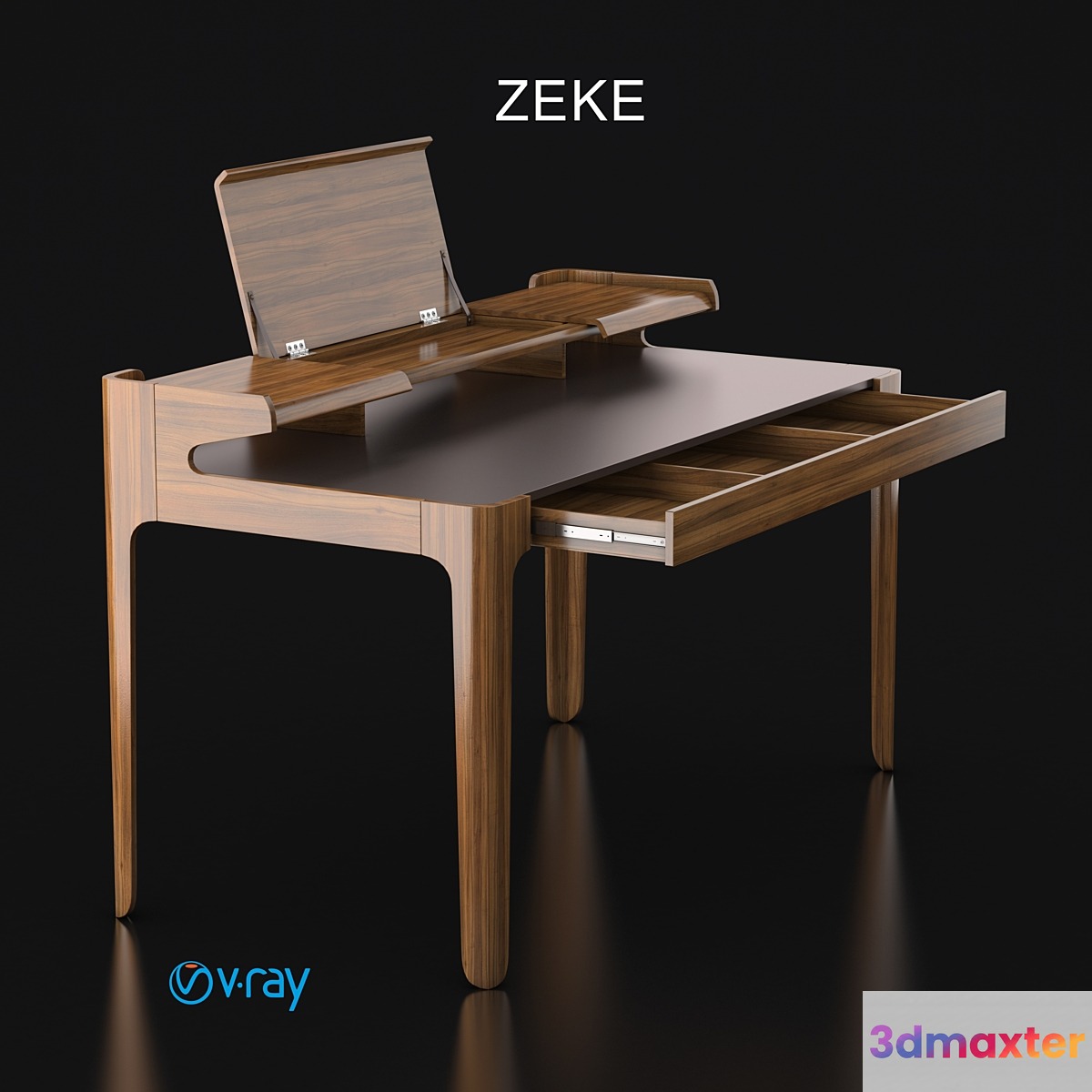 Desk Zeke 3D Max