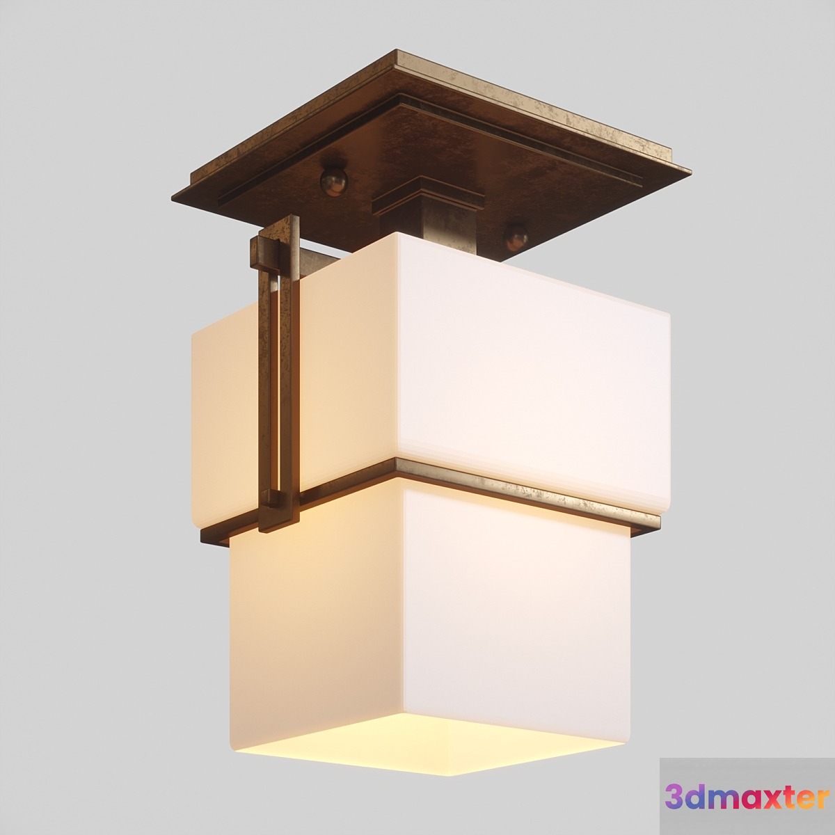 Kakomi Semi-Flush 3D Max