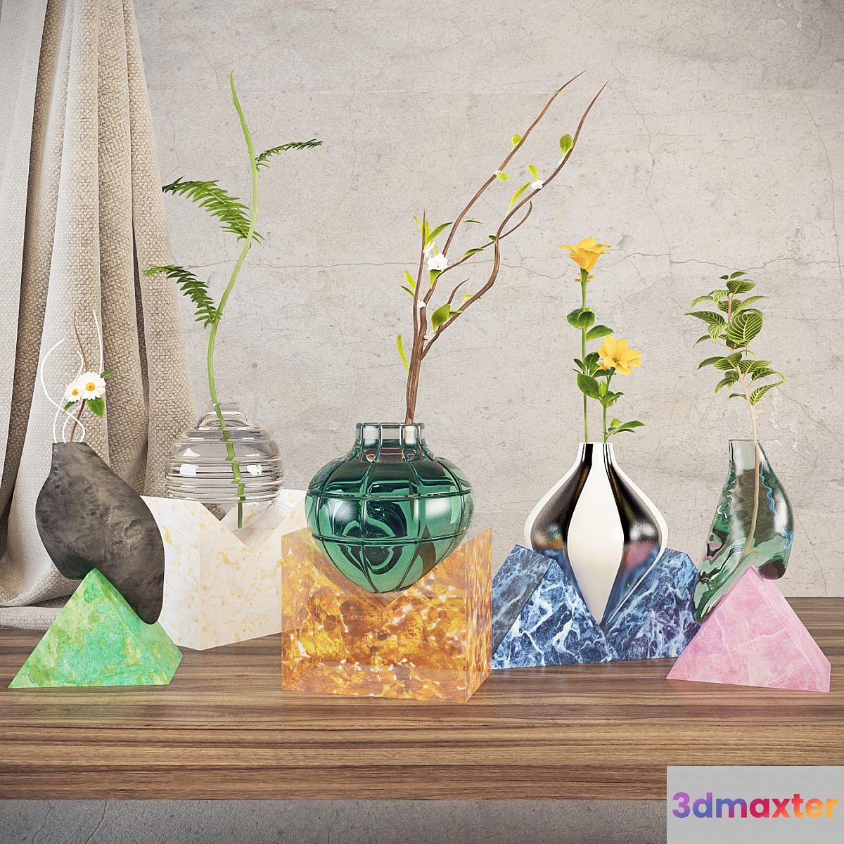 Composition set 3D Max