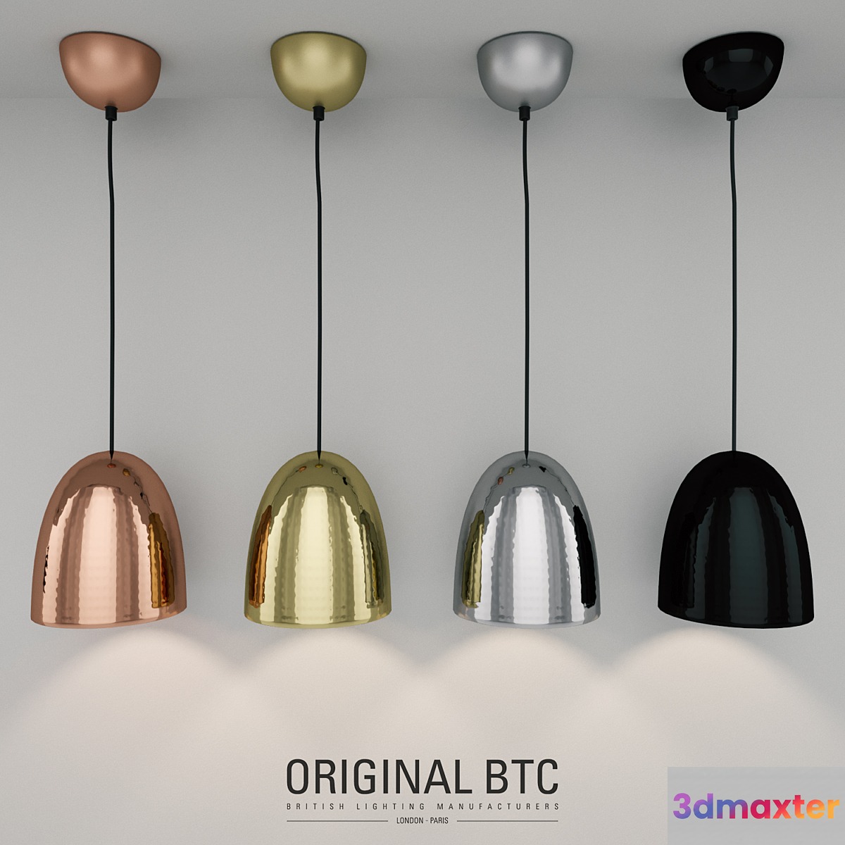 BTC Stanley Pendant Light 3D Max