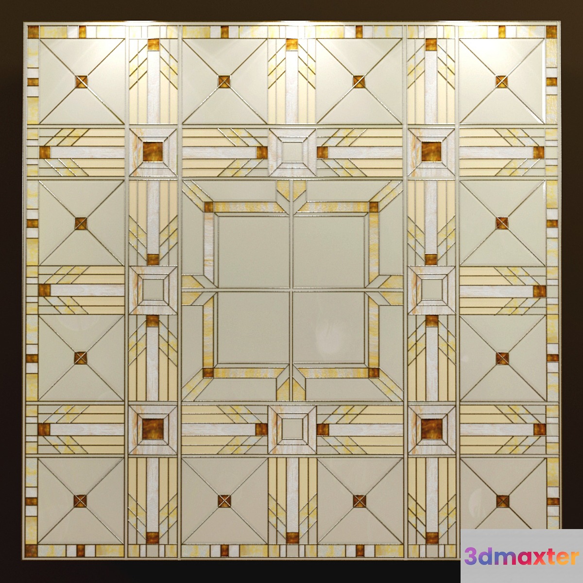 Tiffany stained glass ceiling - No.2