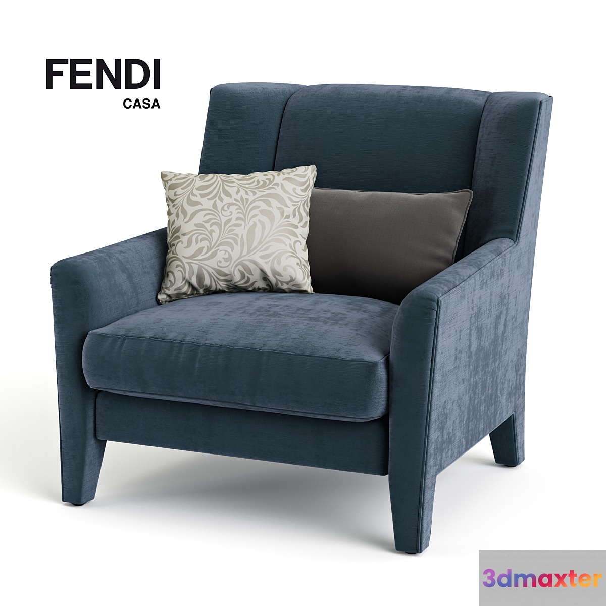FENDI CASA Laetitia small 3D Max