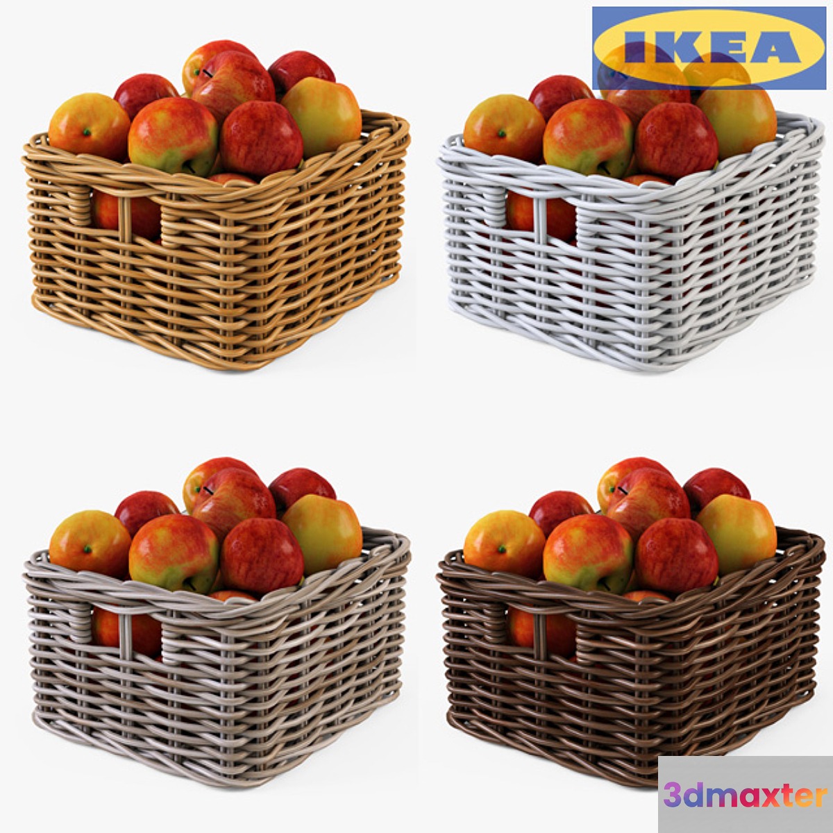IKEA Shopping BYUHOLMA 01 with apples