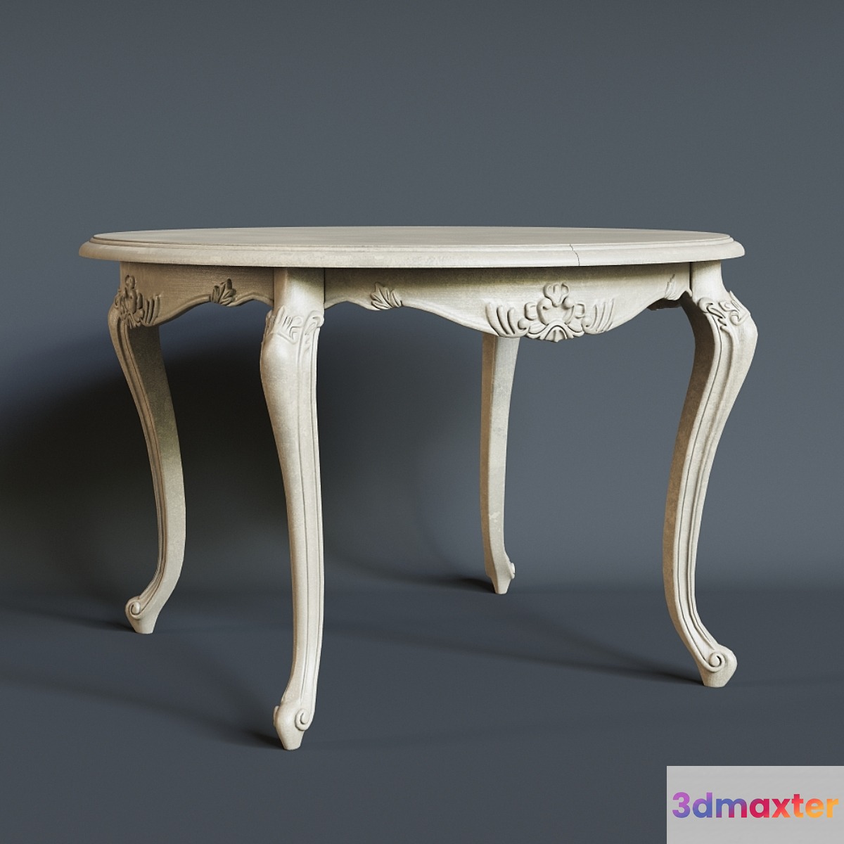 Berger extendable table round 3D Max