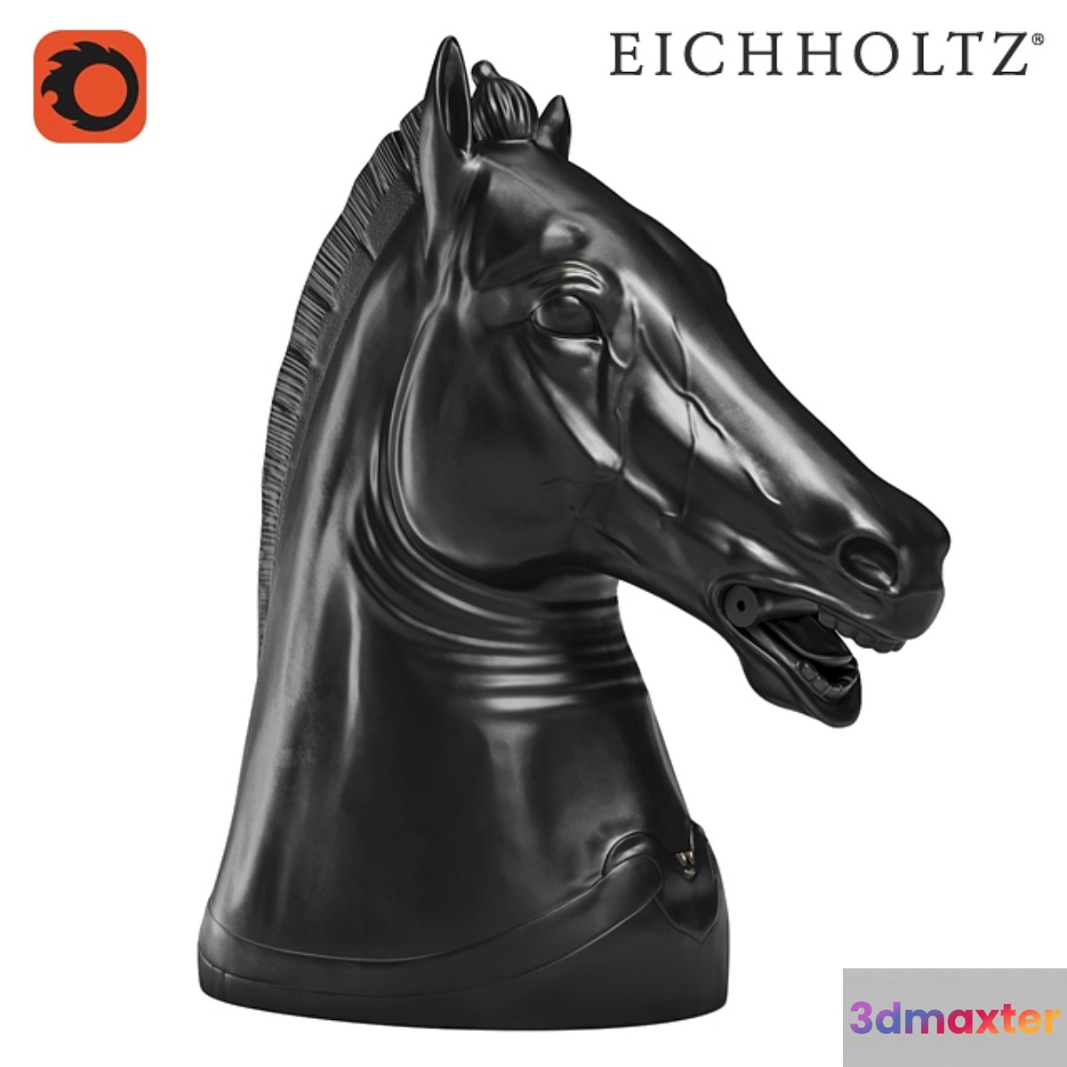 Horse Head Medici Riccardi 3D Max