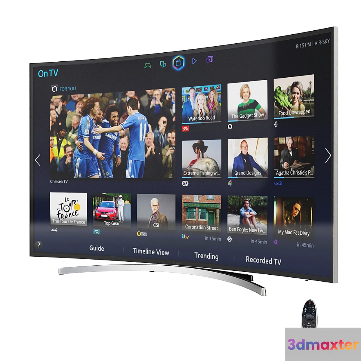 Samsung Smart 3D LED TV UE65H8000 3D Max