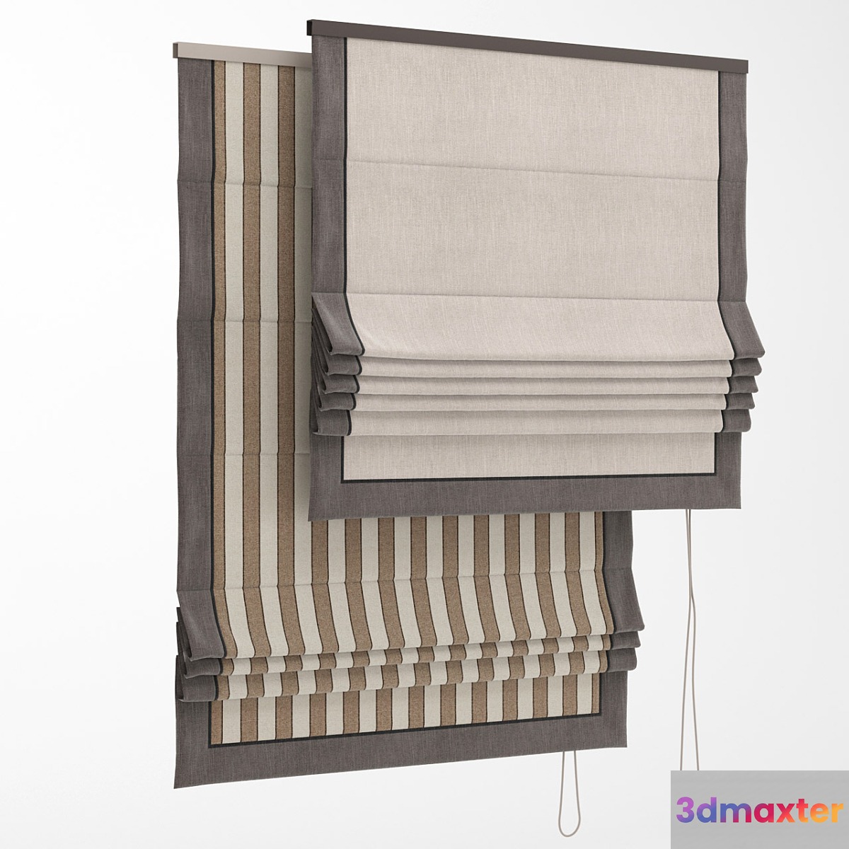 Roman Shade 35 3D Max