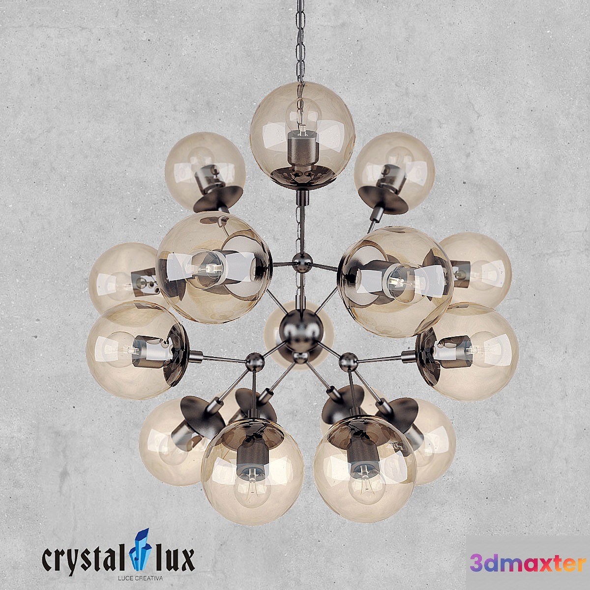 Chandelier Crystal Lux Medea SP18