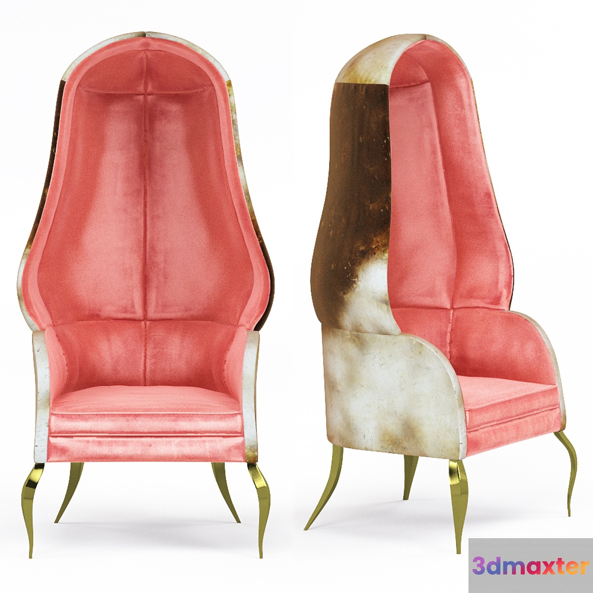 Armchair Koket Drapesse II 3D Max